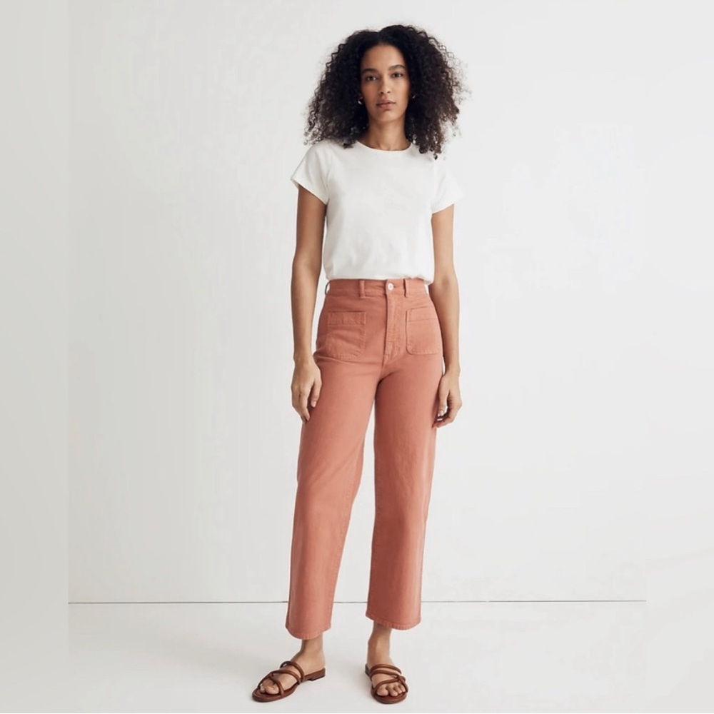 Madewell Emmett 2.0 Wide-Leg Crop Pants, 27P item: NK161